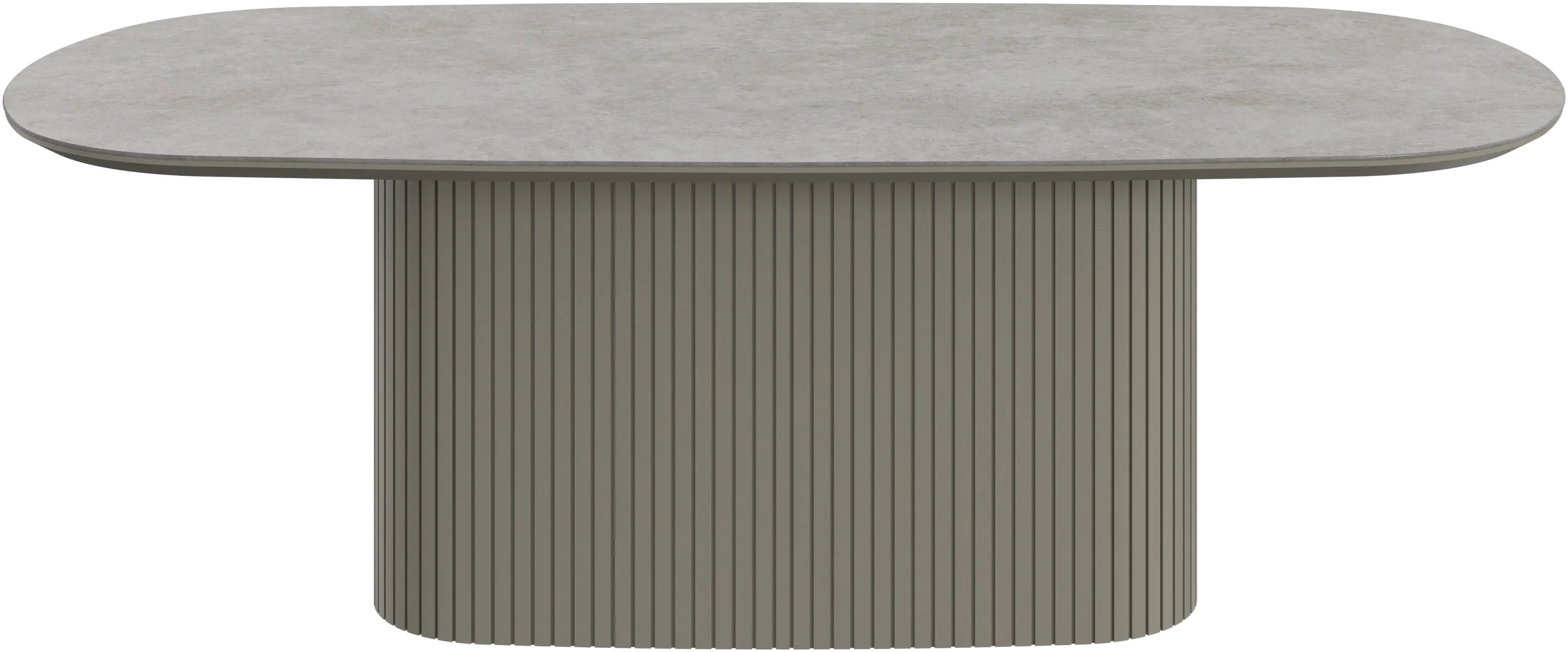 Santiago coffee table oval